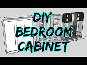 DIY Bedroom Cabinet | Easy To Build DIY Laminated Wardrobe | Beginner's Guide
