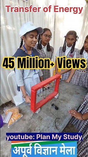 Energy Transfer in pendulums of different lengths! #science #vigyan #physics #pendulum #planmystudy