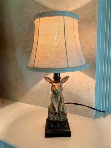 Vintage Rabbit Lamp - Etsy