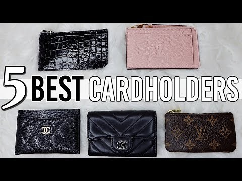 Best designer card holders 2019 | YSL zipped card case, Chanel cardholder etc