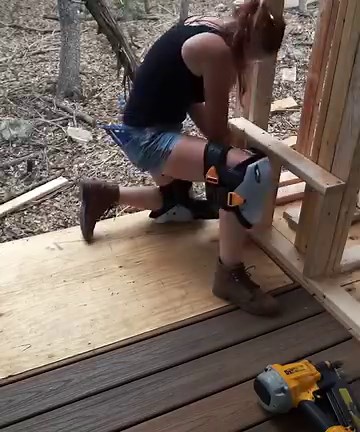 Building An Outdoor Fireplace! *COZY* 🔥🪵 #DIY | Wilker Do's