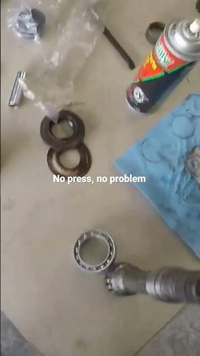 No press, no problem! #ram #frontaxle #bearing