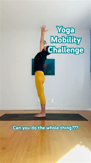6-Part Yoga Mobility Challenge 🧘‍♀️ 1-Minute Yoga Challenge 🧘‍♂️ Can You Do It???