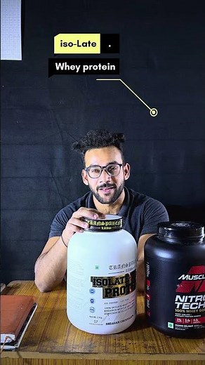 Whey vs Isolate vs Hydrolyzed - Simple Explanation #protein #motivation #sports #viral #shorts