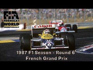 1987 F1 Season - Rd 6 - French Grand Prix