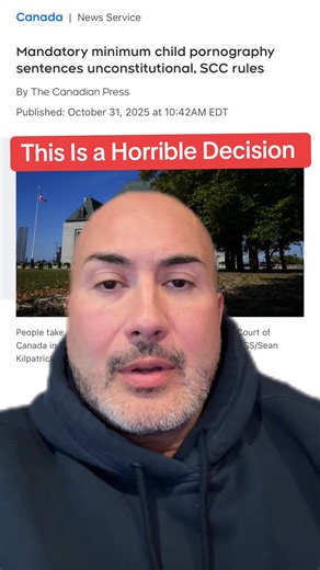 The most ridiculous ruling in recent memory. These animals, Facing a 1-year minimum sentence WHICH IS STILL TOO LENIENT Were told that 1-year was too harsh & too much. That it "violated the Charter" RIDICULOUS. THIS IS WHY THE NOTWITHSTANDING CLAUSE EXISTS. What about the children and their rights?! | Mario4thenorth