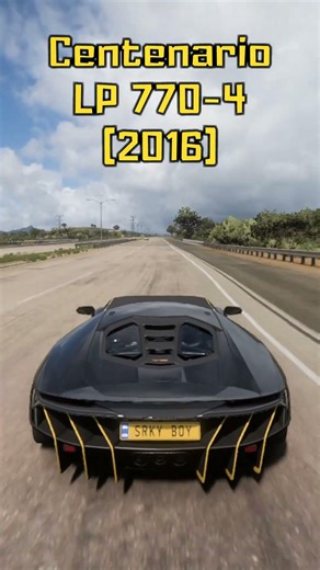 Lamborghini evolution in Forza Horizon 5 - Part 02 (2012-2020)