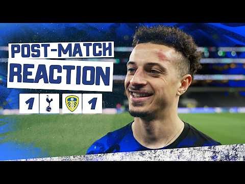 “For Leeds you give everything for the shirt” | Ethan Ampadu | Tottenham Hotspur 1-1 Leeds United