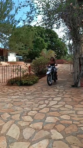 Thrilling Outdoor Motorcycle Ride with Stunning Scenery