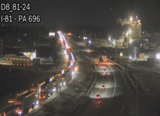 Crash causes traffic disruptions on Interstate 81 Northbound near Shippensburg