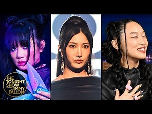 EJAE, Audrey Nuna and Rei Ami from KPop Demon Hunters Take On a Demon, Talk and Perform "Golden"