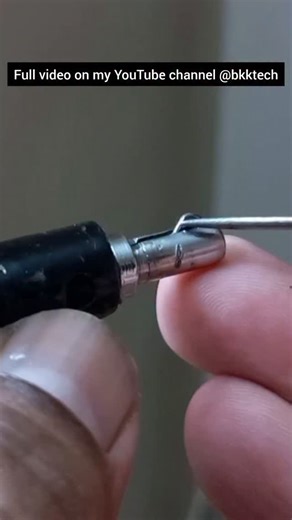 How to fix a bobbin winder with a safety pin #diy #reels #sewingmachine #sewing | Ibrahim Kaniyamkund