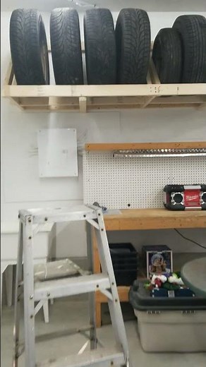 DIY Tire Rack