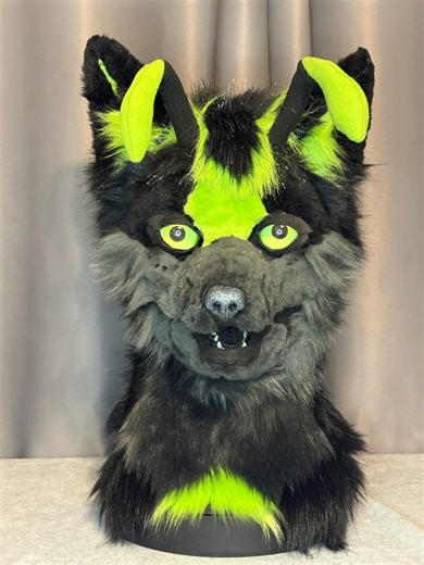 Alien Fox Premade Fursuit Head - Etsy