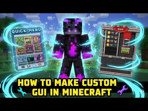 How to add Custom GUI Textures In Minecraft