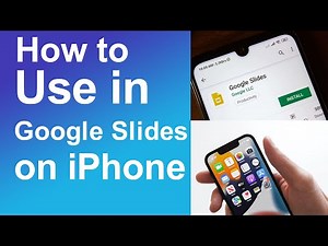 How to use in Google Slides on iPhone