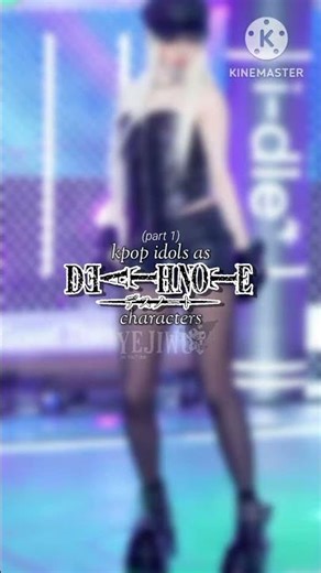 giving "Death Note" characters to kpop idols | #kpop #idle