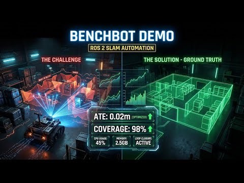 BenchBot Demo: Automated & Real-Time Evaluation of SLAM under ROS 2