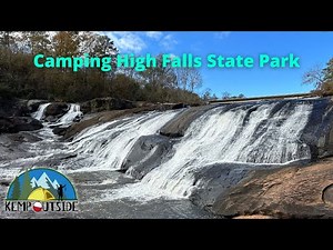 Camping and Exploring High Falls State Park | Best Places to Camp and See Waterfalls in Georgia