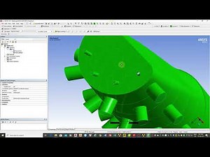 ANSYS Fluent Tutorial - Multiphase Flow (VOF) Modeling - Spraying A Liquid Into The Atmosphere