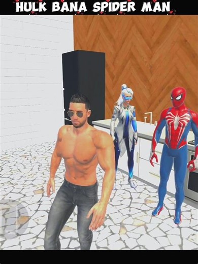 Hulk bana spider man 😱🔥 Indian theft auto #indiantheftauto #viralshorts #gameplay #gta