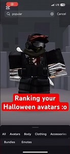 Ranking your Halloween avatars #roblox #robloxmusic #trending #halloween2025 #halloween