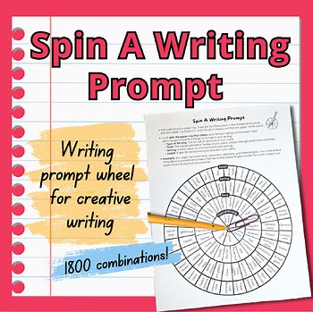 Spin A Writing Prompt: Creative Writing Prompt Spinner