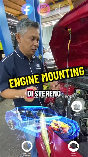 ENGINE MOUNTING WHAT IS IT AND WHY ITS IMPORTANT Repair•Service•Diagnose #fyp #enginemounting #fyppppppppppppppppppppppp #car #kereta