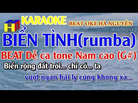 BIỂN TÌNH Nam cao G#