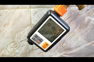 Watch CROSOFMI Sprinkler Timer Digital Programmable Garden Lawn Hose Faucet Water Timer Irrigation Syst... on Amazon Live