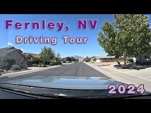 8 Minute Driving Tour of Fernley Nevada | Explore Rural Nevada | Where To Live In Nevada