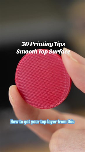 Want a smooth top surface on your 3D prints? Try this simple setting!🤗🤗🤗#3dprinting #3dprintingtips #tutorials #flashforge #fyp