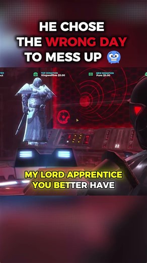 This Sith Apprentice Got Fired Immediately #starwars #sithempire #swtor
