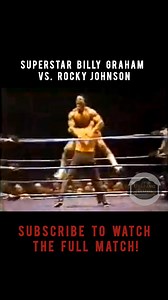 19K views · 228 reactions | Superstar Billy Graham vs. Rocky Johnson | Usapang Wrestling TV | Facebook