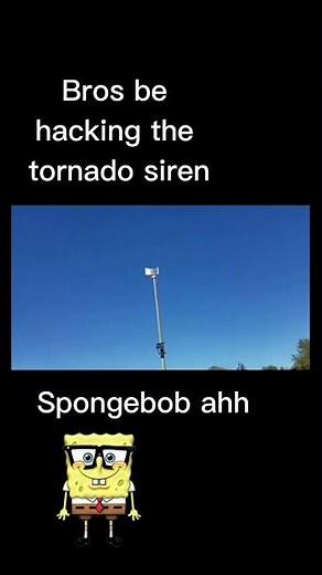 🚨 SpongeBob Tornado Siren HACKED?! 🔥😂 (MUST WATCH)