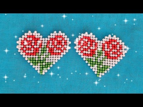 Beaded Table Mat | How to Make Flower Table Mat Easy | DIY Flower Rangoli |Pearl beaded Design,Craft