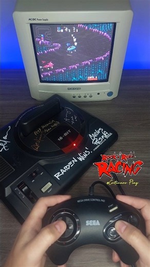 Rock n Roll Racing 🤘🎸 #megadrive #segagenesis #rocknrollracing #retrogames
