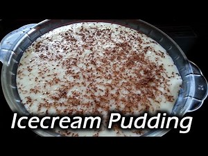 Simple icecream pudding | No bake Pudding | Refrigerate pudding