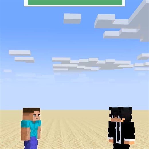 Minecraft Quest Animation on Instagram: "HEROBRINE VS BUFF AXOLOTL 😱🔥Help him win! #shorts #fyp #trending"