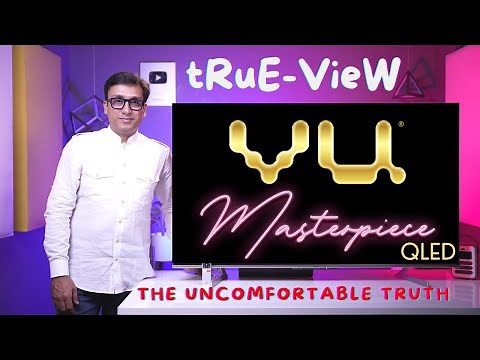 Best TV in India 2022 🔥 VU Masterpiece Glo QLED TV ⚡ THE UNCOMFORTABLE TRUTH