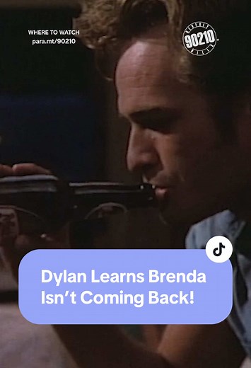 Dylan learns Brenda isn't coming back! #beverlyhills90210 | Now Streaming on Paramount #90s #tv #90skids #90210 #90sfashion #90sstyle #beverlyhills #losangeles