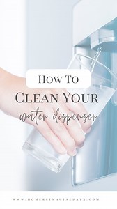 35K views · 4 comments | How to clean the exterior of your water dispenser!  Don’t forget to clean and flush out out the ice bucket and inside pipes too! Brushes linked in my Amazon shop in bio, see the “cleaning gadgets & products” list on my Amazon shop. #cleaningtips #cleaninghacks #howto #kitchencleaning | Home Reimagined | Facebook