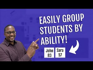 How to Easily and Quickly Group Students Heterogeneously with this App!