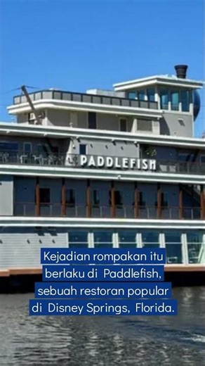 Pencuri bersut selam skuba rompak restoran, lepas diri dengan berenang