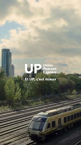 5.1K views · 21 reactions | Tendu à l'idée de voyager? UP Express vous amène à l'aéroport Pearson au centre-ville de Toronto sans stress. | Union Pearson Express | Facebook