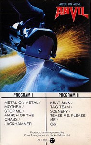 Anvil - Metal On Metal