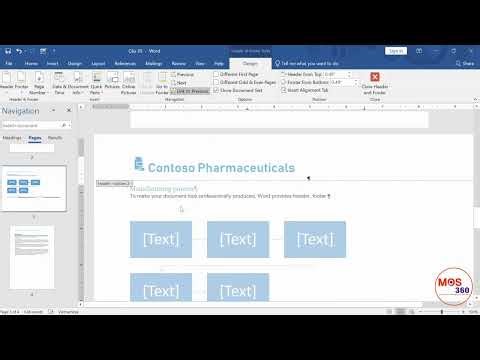Giải đề MOS Word 2019 Câu 039 Sát đề thi thật MOS360