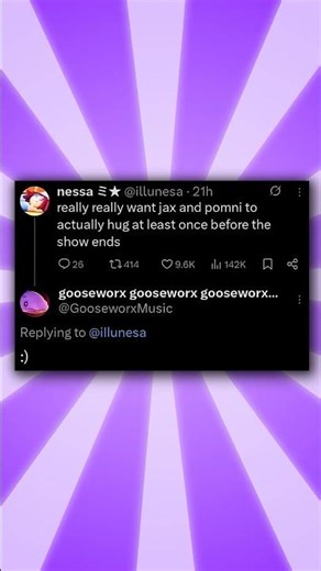 Jax & Pomni Are Going To Hug — And Gooseworx Basically Told Us