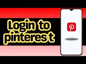 How to login in Pinterest