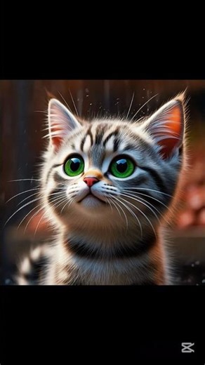 The Smallest Roar🐱#cutecat#shortstory#shortvideo